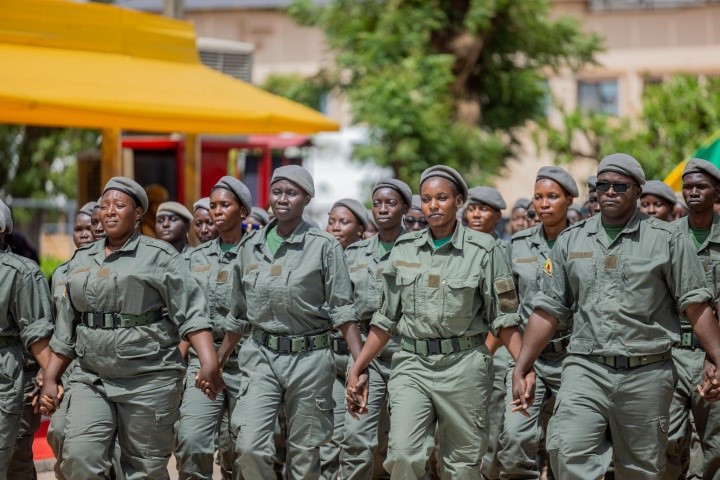 SORTIE DE LA 7E COHORTE DU SERVICE NATIONAL DES JEUNES