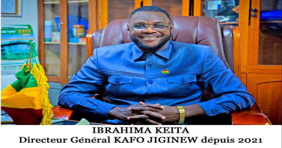 IBRAHIMA KEITA, DG KAFO JIGINEW