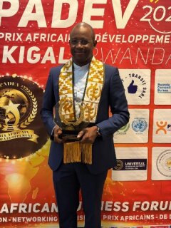 PRIX DU MEILLEUR PROMOTEUR AFRICAIN DU SECTEUR INDUSTRIEL - PADEV 2025